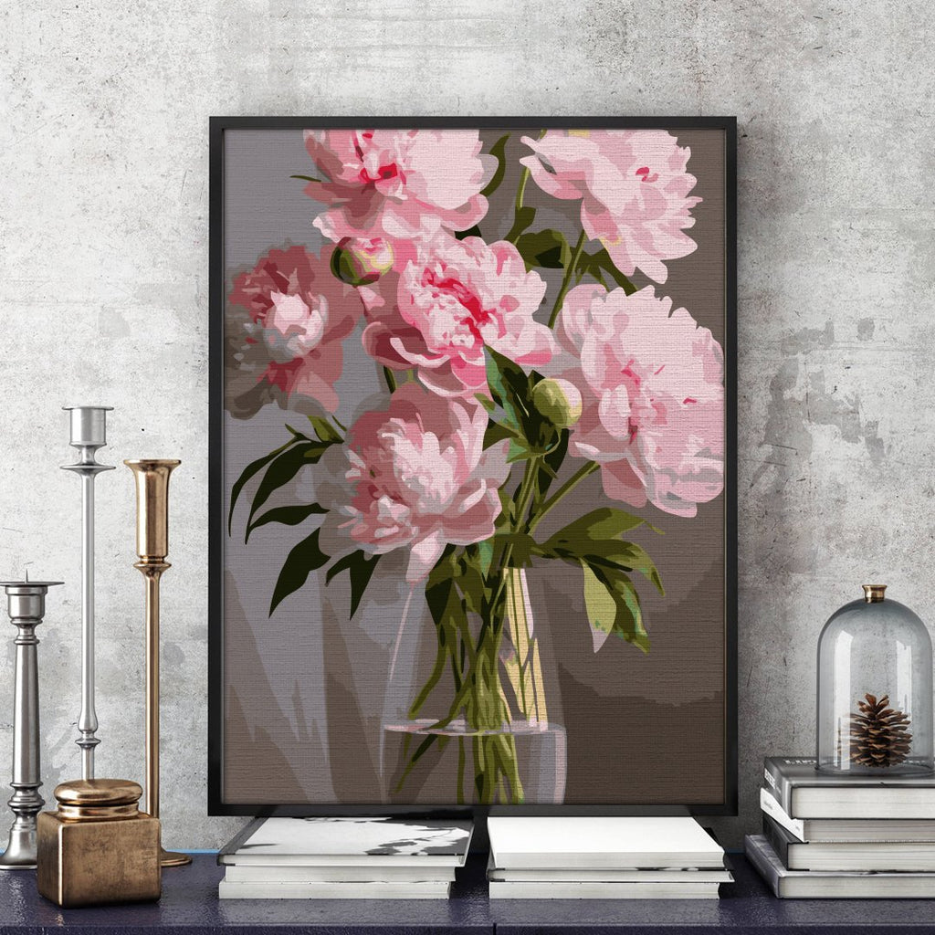 Bujori de neuitat (Unforgettable peonies) - Pictură pe numere - 2 | YEO