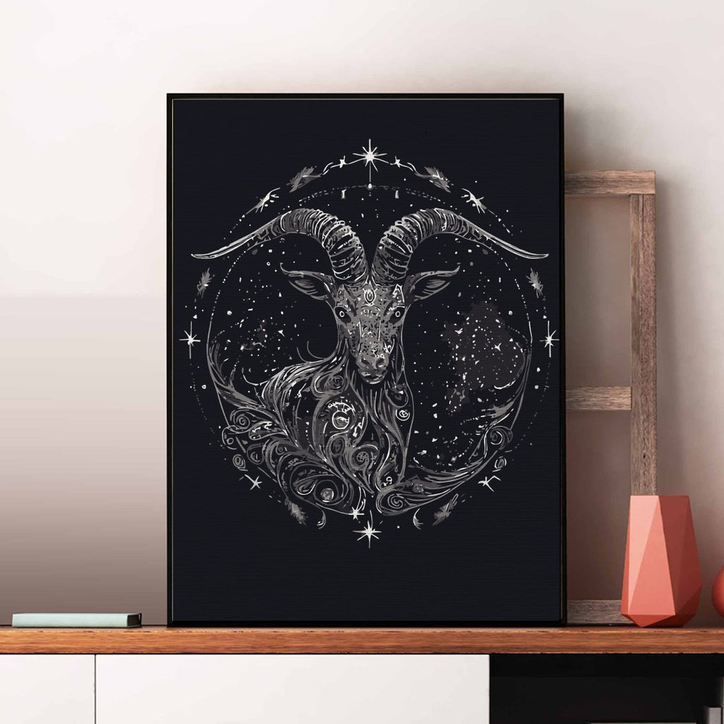 Capricorn - Pictură pe numere - 1 | YEO