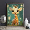 Girafă drăguță (Cute giraffe) - Pictură pe numere