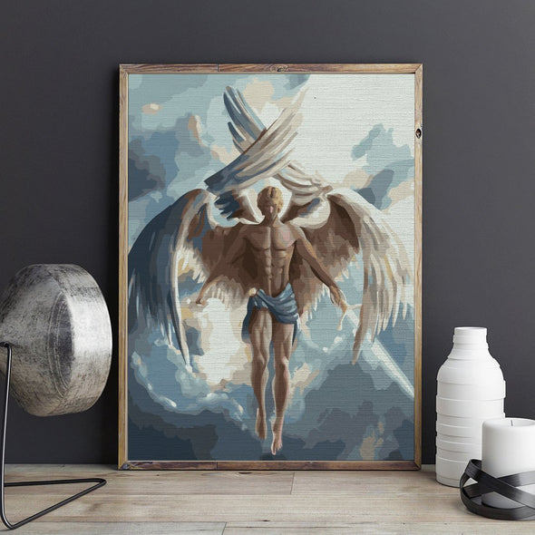 Îngerul dreptății (Angel of justice) - Pictură pe numere - Pictorul Fericit