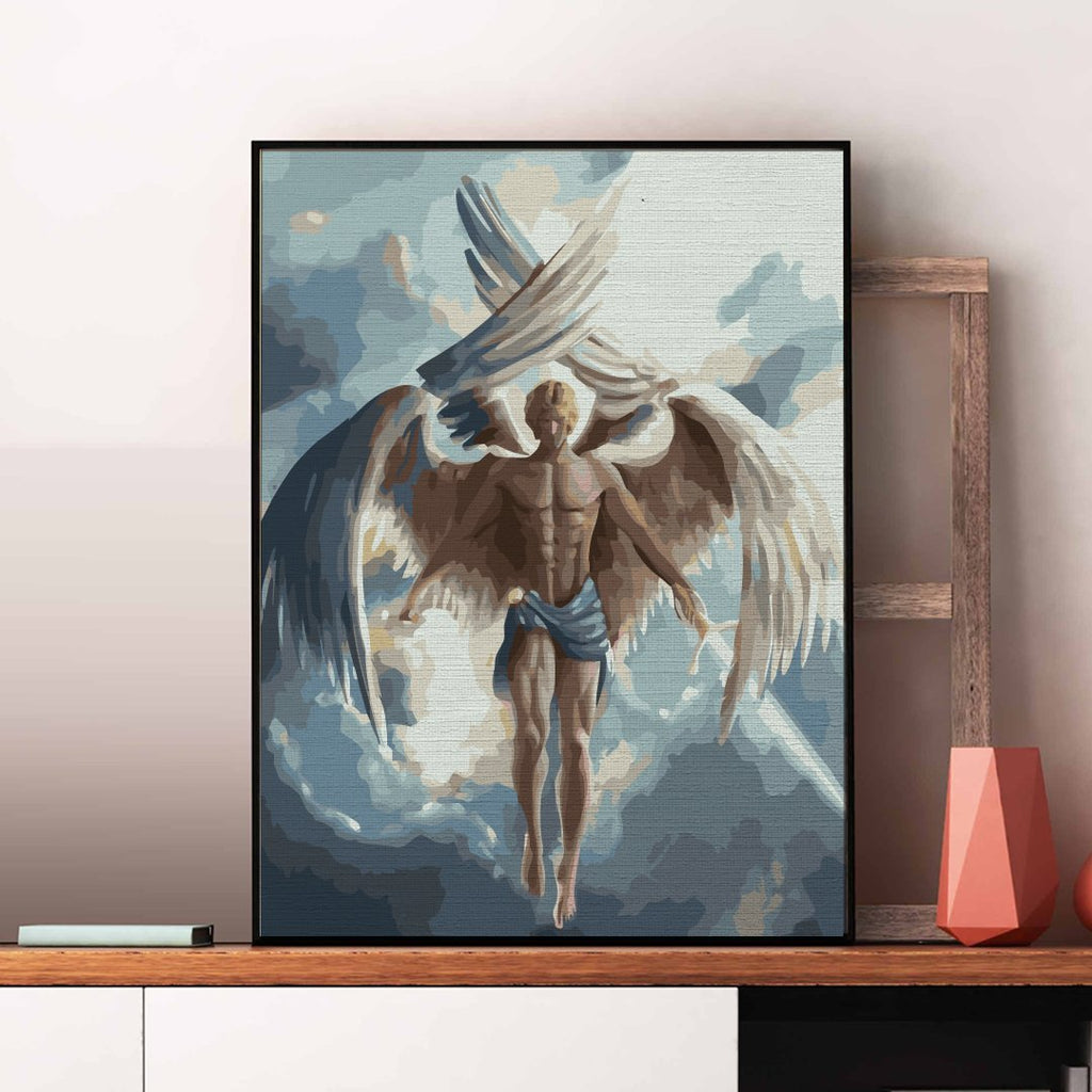 Îngerul dreptății (Angel of justice) - Pictură pe numere - 1 | YEO