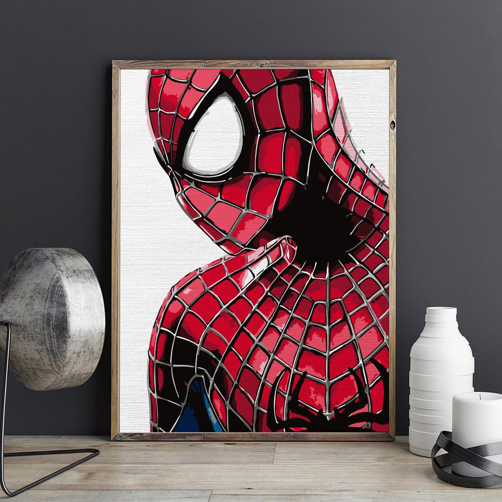 Omul Păianjen (Spiderman) - Pictură pe numere