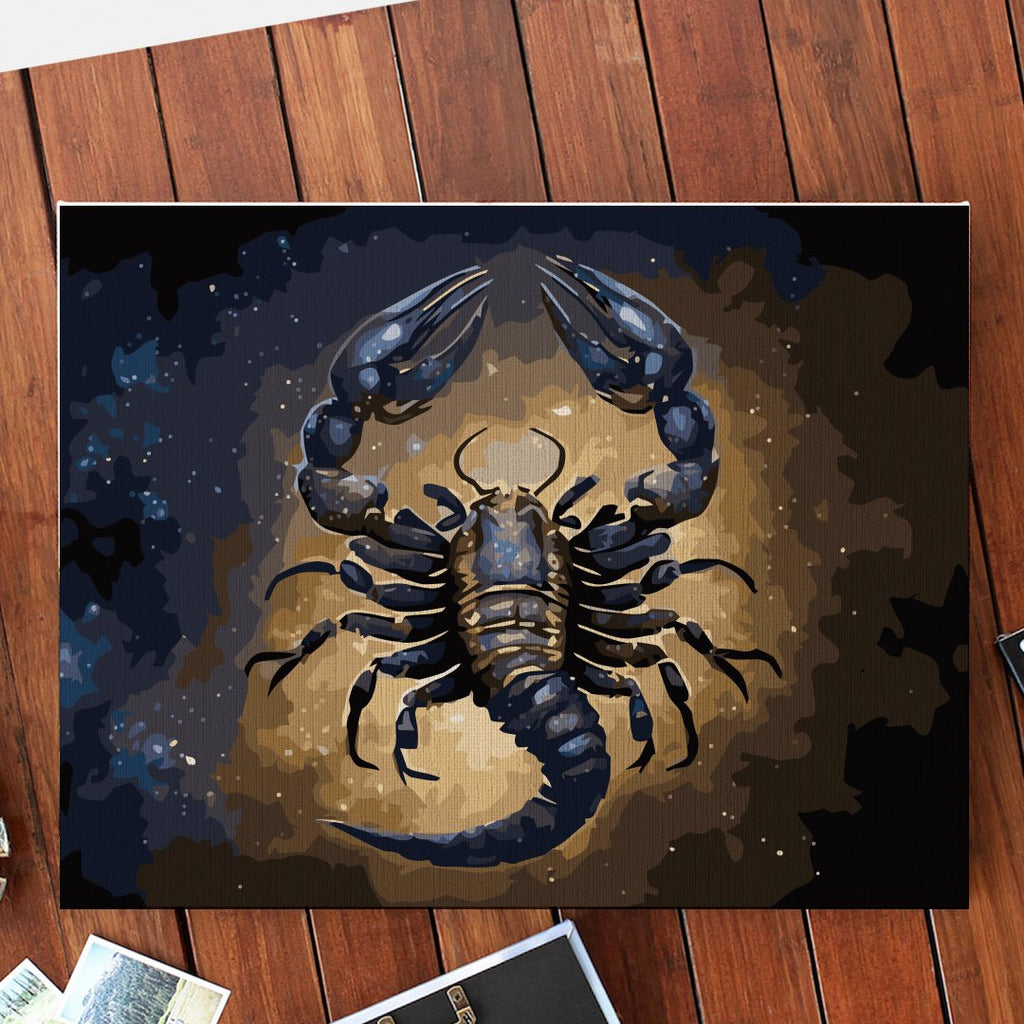 Scorpion (Scorpio) - Pictură pe numere - 2 | YEO