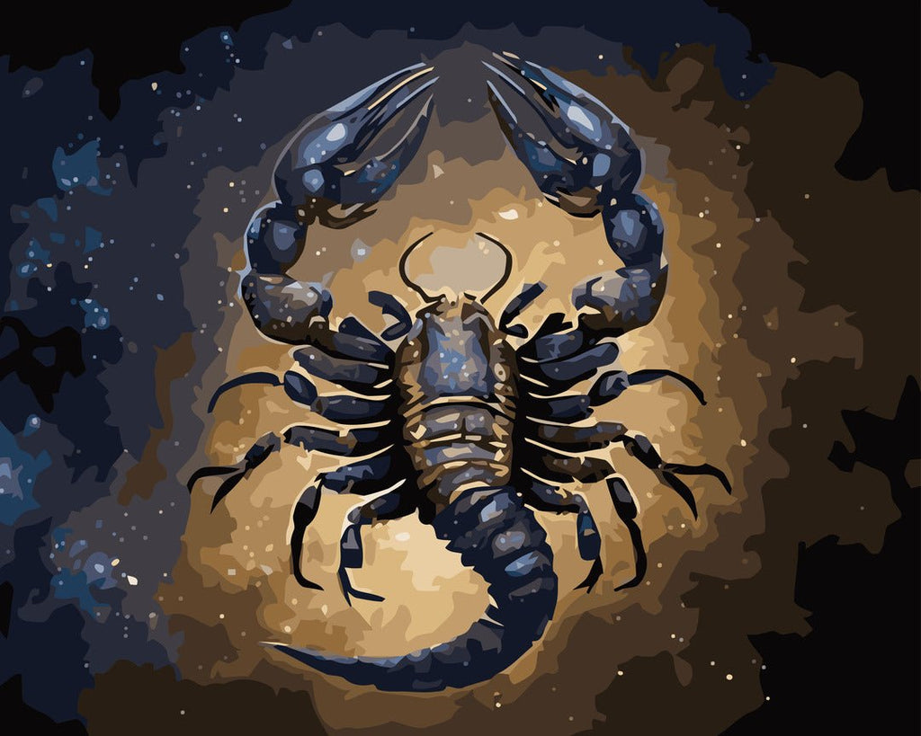 Scorpion (Scorpio) - Pictură pe numere - 3 | YEO