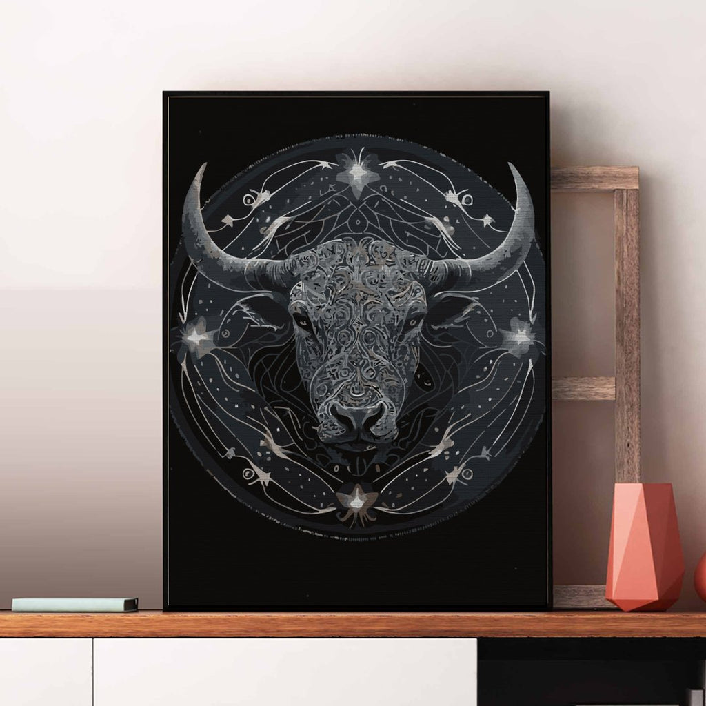 Taur (Taurus) - Pictură pe numere - 1 | YEO