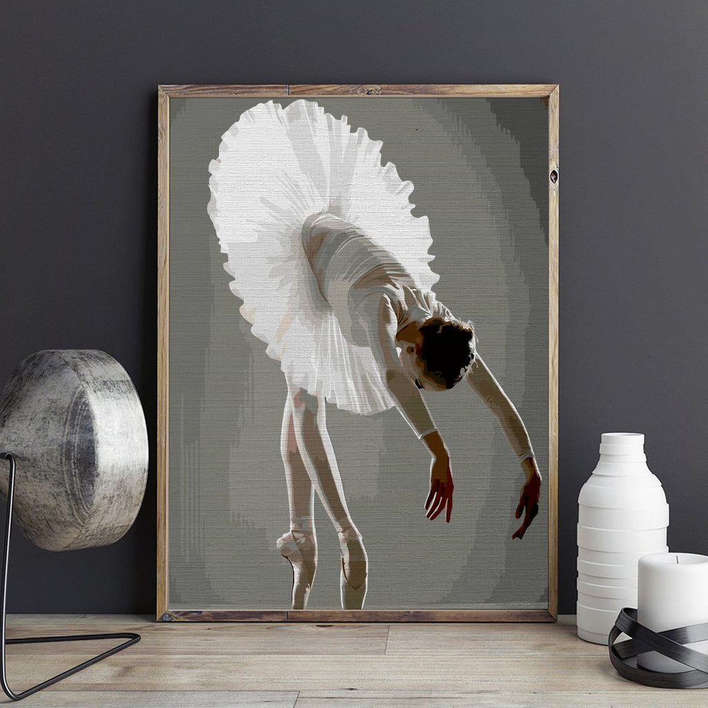 Ballerina bow - Pictură pe numere - 2 | YEO