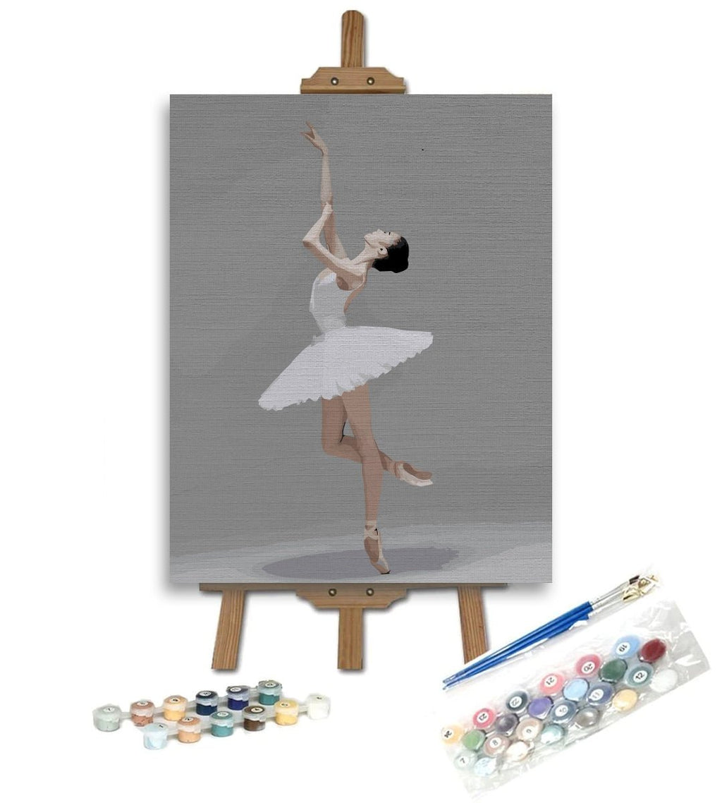 Ballerina pose - Pictură pe numere - 3 | YEO