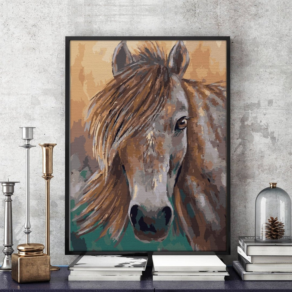 Horse beauty - Pictură pe numere - 2 | YEO