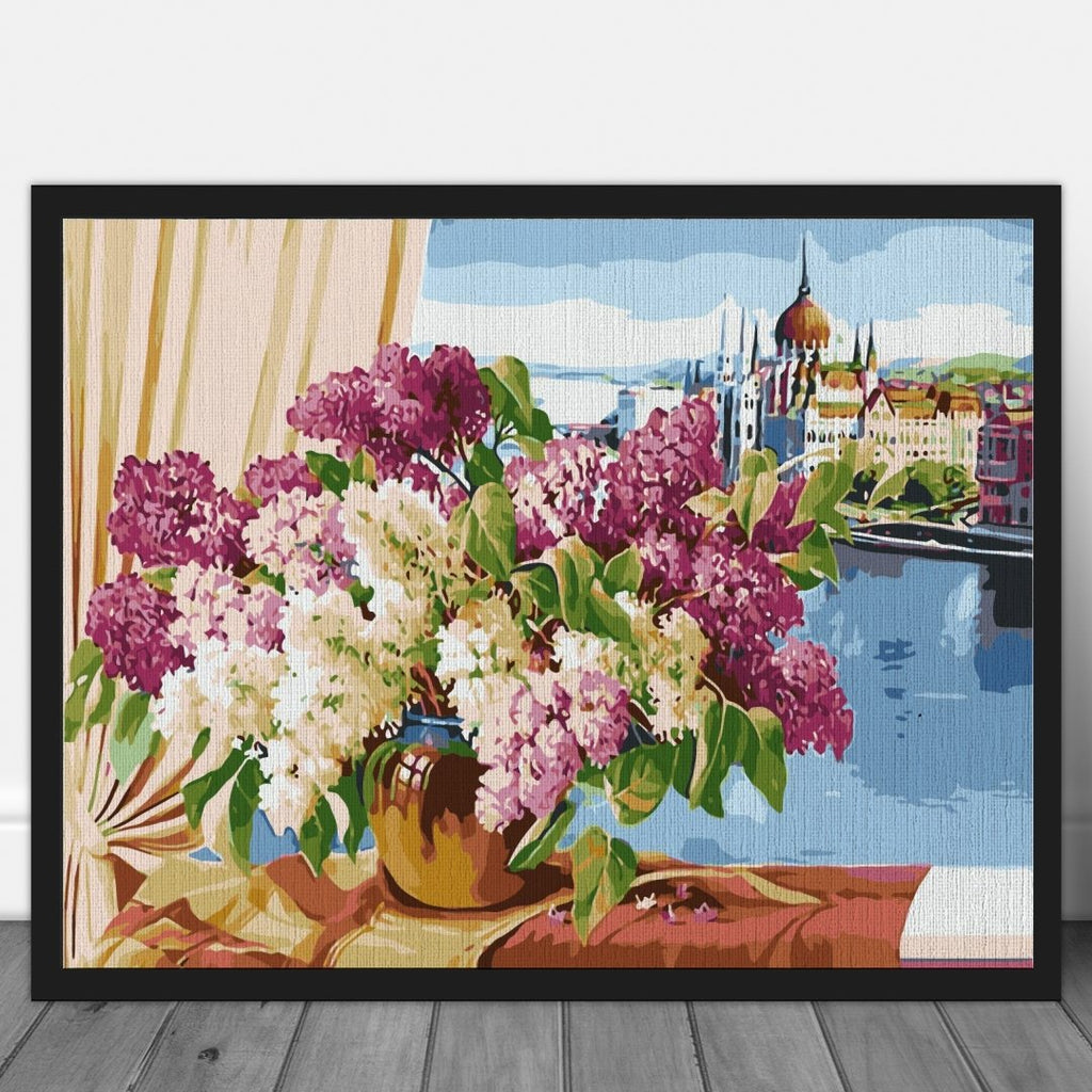 Lilacs art - Pictura pe numere