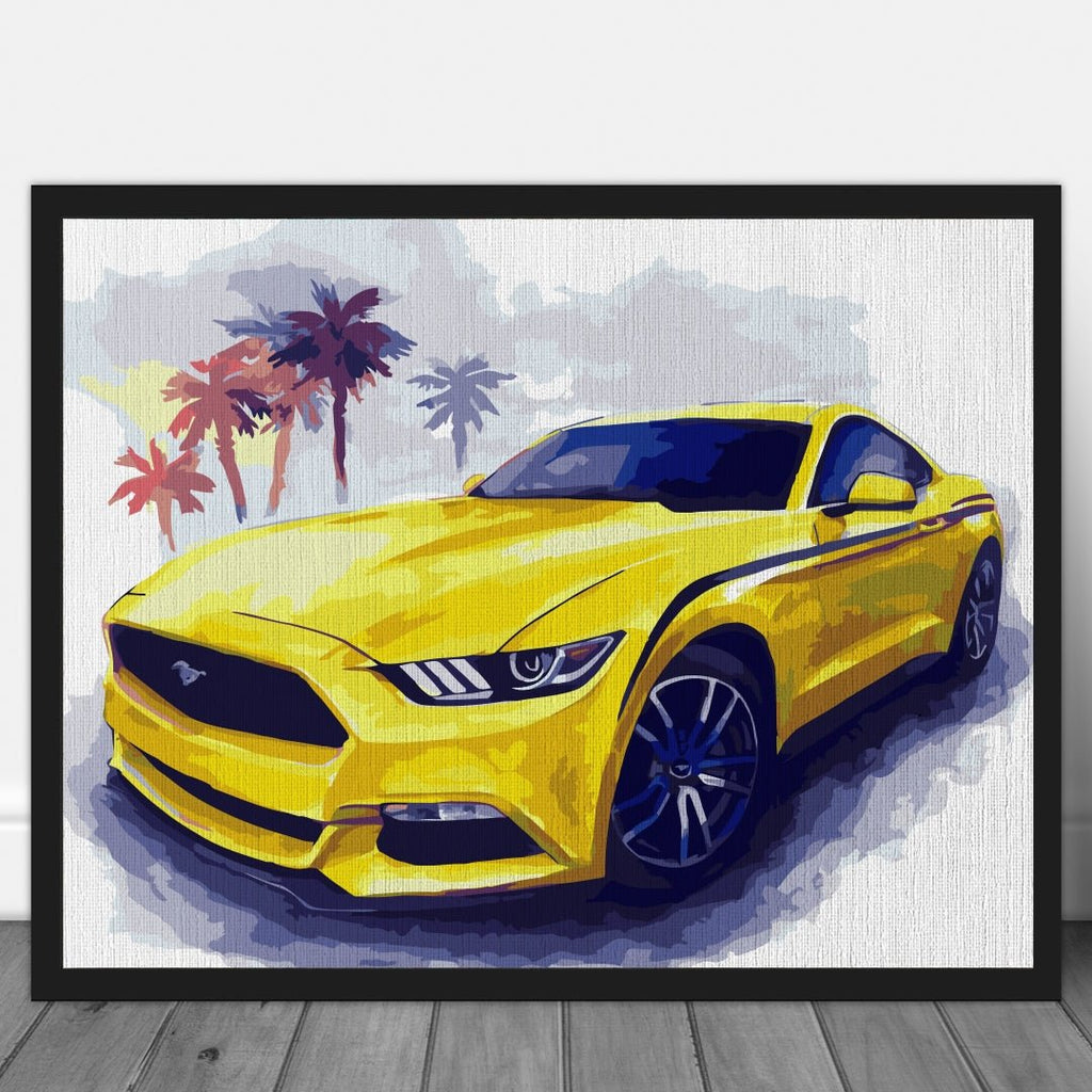 Mustang - Pictură pe numere - 1 | YEO