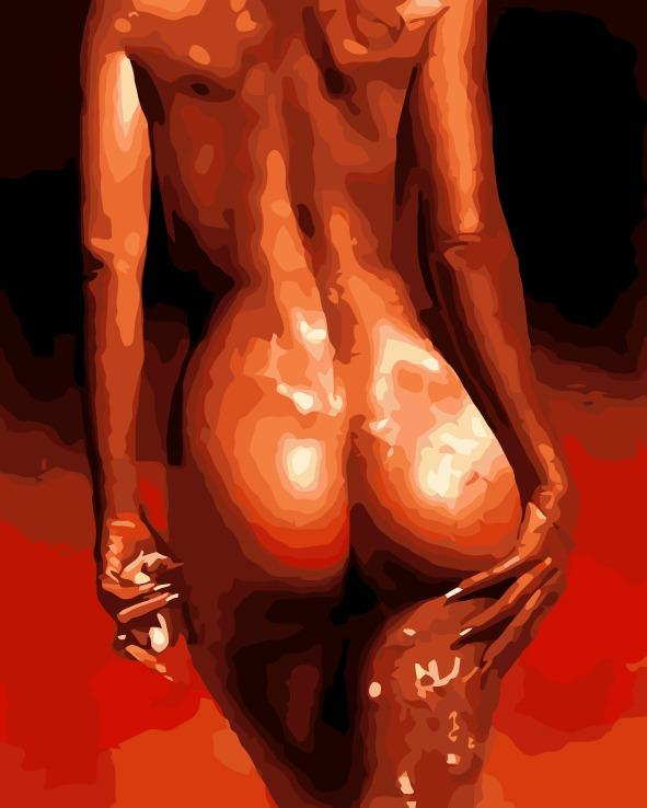 Nude woman - Pictură pe numere - 1 | YEO