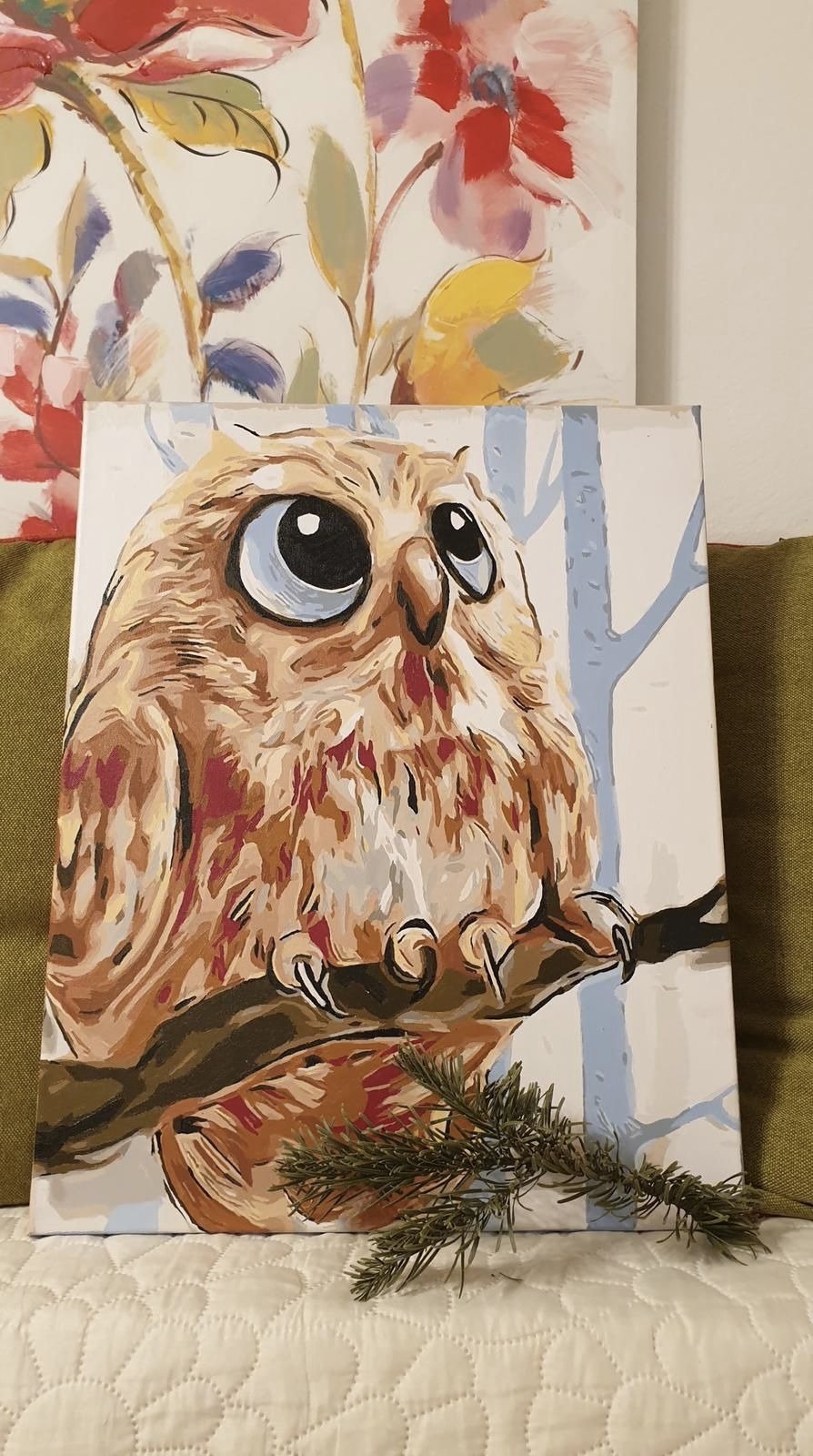 Owl Look - Pictură pe numere - 3 | YEO