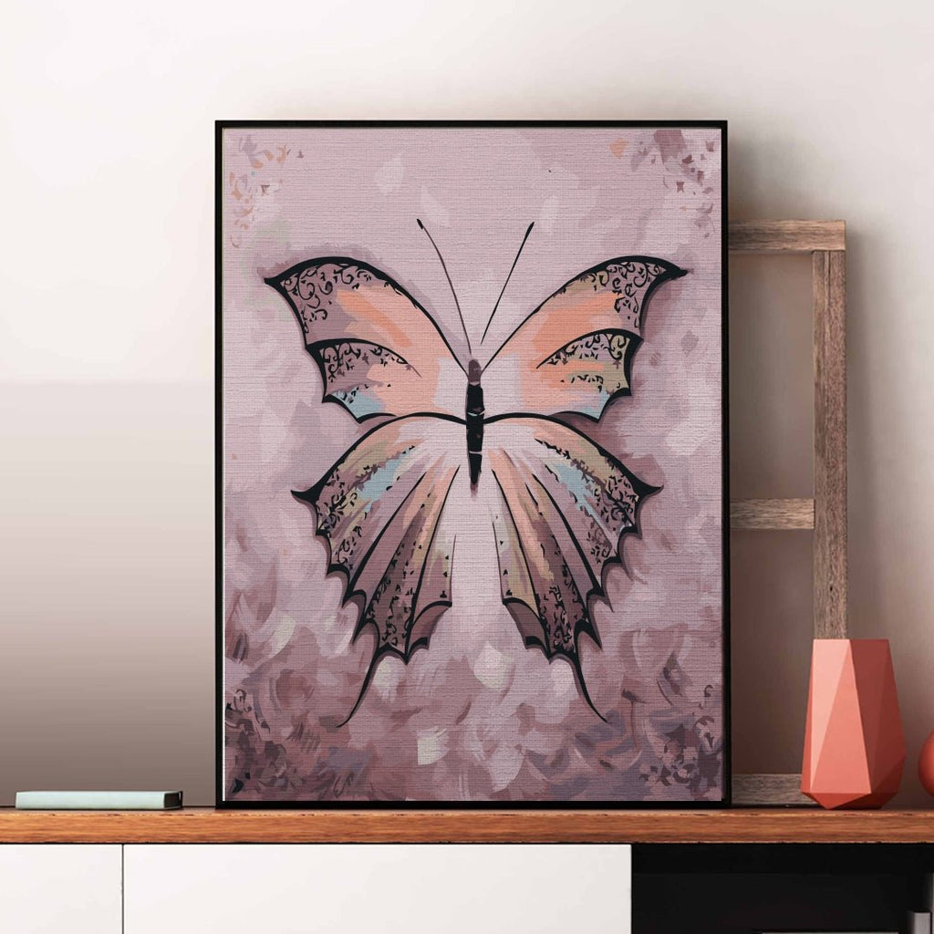 Powerful butterfly - Pictură pe numere - 1 | YEO