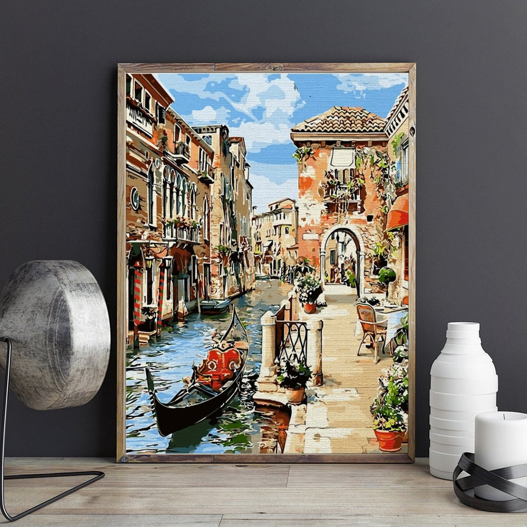 Serenity in Venice - Pictură pe numere - 1 | YEO