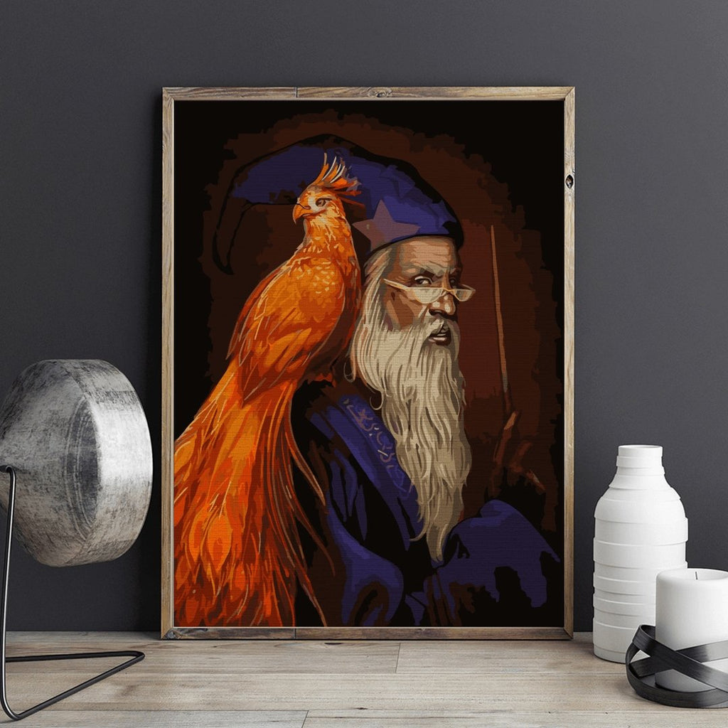 Wise wizard - Pictură pe numere - 1 | YEO